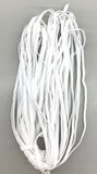 White Knit Elastic - 4MM and 6MM